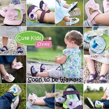 Cute Shoes For Soon-to-Be Walkers