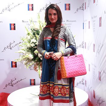 Nadia Hussain Launches Her Latest Summer Lawn Collection 2012
