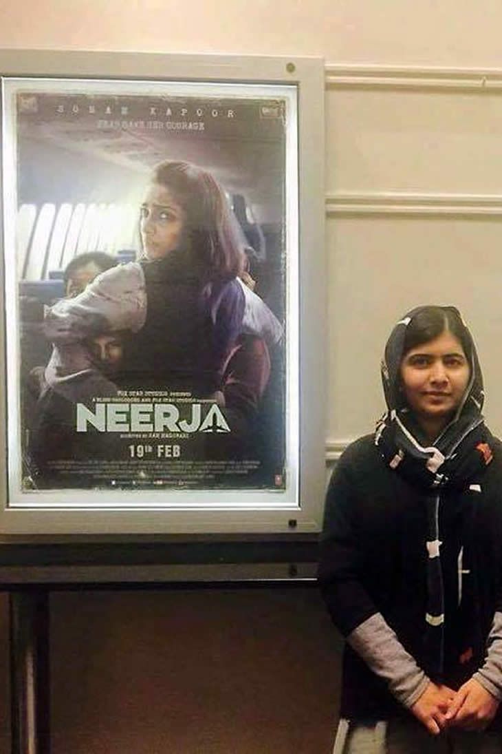 Malala Yousafzai Watched Sonam Kapoors Neerja