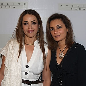 Farah and Tania at Sublime Launch