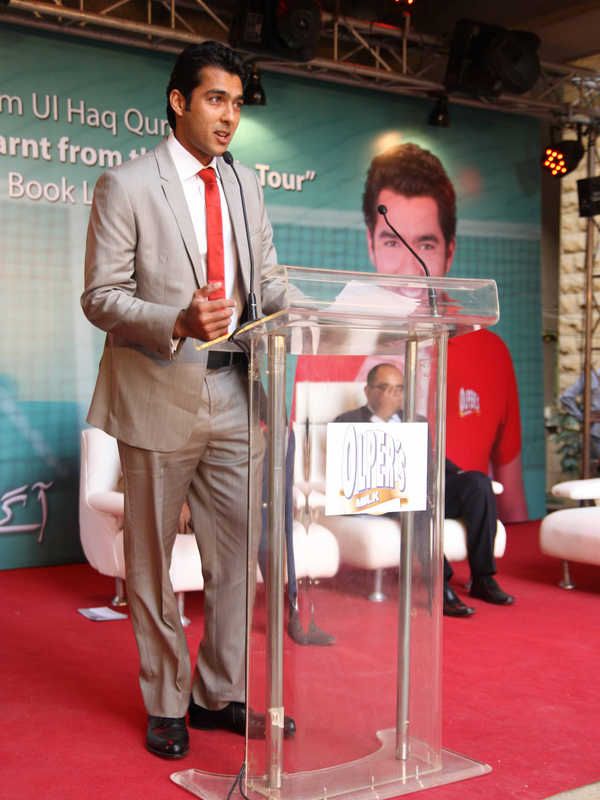 Launch of Aisum-ul-Haq Tennis Tour Book