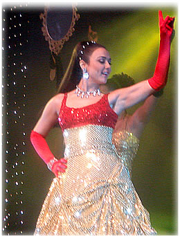 Priety Zinta Performing at Unforgettable