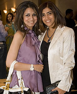 Zeeshaha and Pooja at concert