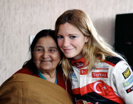 Turkish Rally Queen and Red Bull Athlete in Pakistan