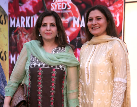 Launch of Cookbook by Mrs Azra Syed