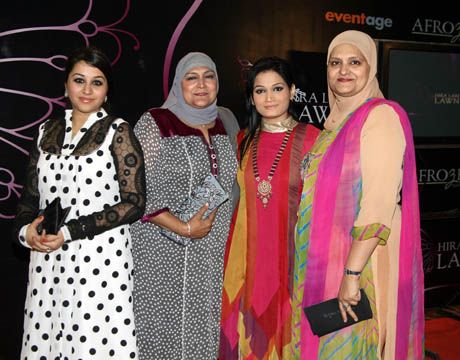 Red Carpet of Hira Lari Lawn Fashion Show