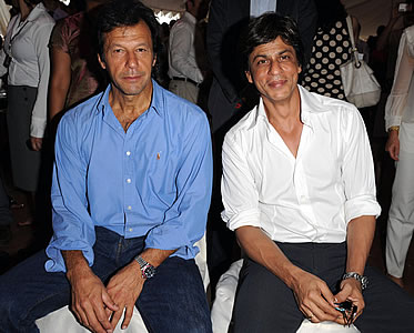 Imran Khan and Shahrukh Khan
