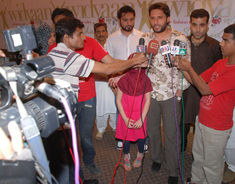 Launch of Widyaan - The Fashion Valley by Shahid Afridi