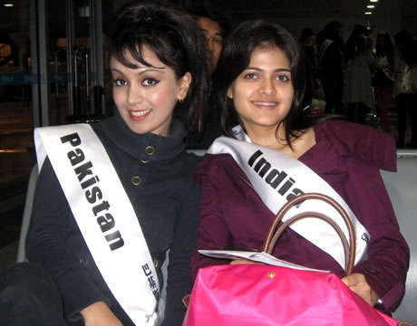 Batool Cheema, walks for the title of Miss Friendship International 2009