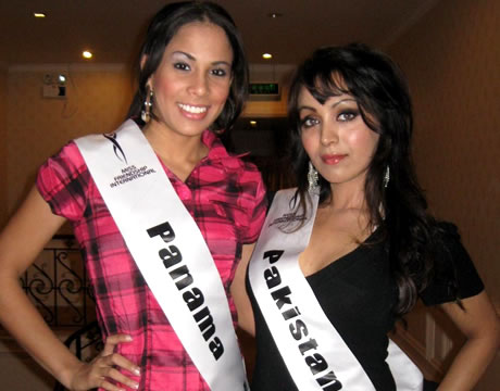 Batool Cheema, walks for the title of Miss Friendship International 2009