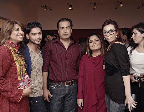 Saim Ali has recently launched his label in Karachi