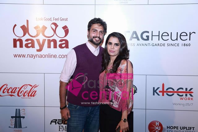 Red Carpet: Nayna TAG Heuer Pedro 4D Fashion Show 2014 Lahore