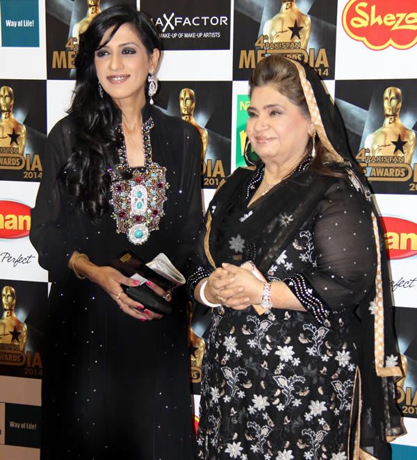 Celebrities at 4th Pakistan Media Awards