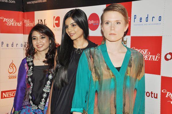 Celebrities at Red carpet of Nayna Tag Heuer Show 2013