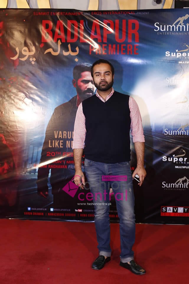 Premier of Badlapur Movie at Super Cinema Lahore