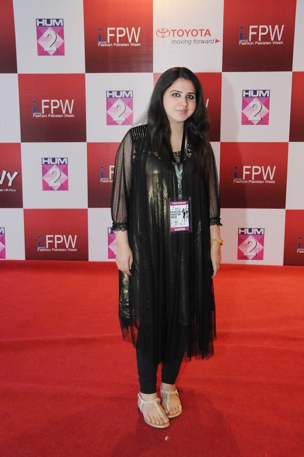 Fashion Pakistan Week 2013 Red Carpet Day 1