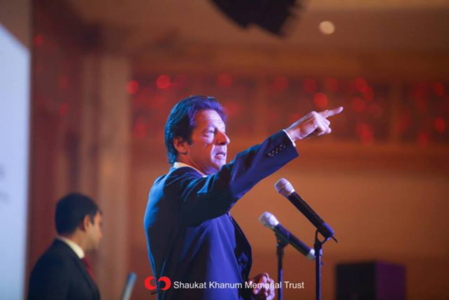 Gala Dinner with Imran Khan in support of Cancer Hospital