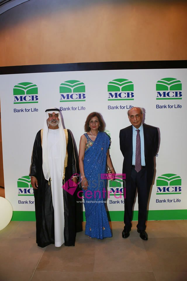 H.E. Shaikh Nayhan Mubarik A Nayhan, Naz Mansha-& Group Chairman Mr Mian Mohammad Mansha