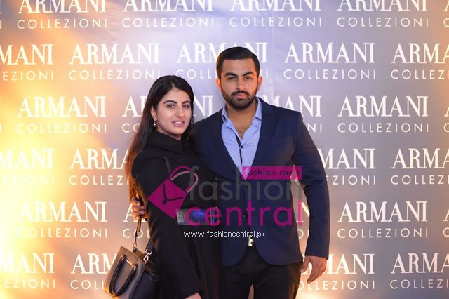 Launch of Armani Collezioni Islamabad Pictures