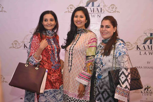 So Kamal Launched S/S Lawn 2014 in Collaboration with Zara Shahjahan