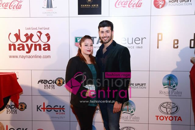 Red Carpet: Nayna TAG Heuer Pedro 4D Fashion Show 2014 Lahore