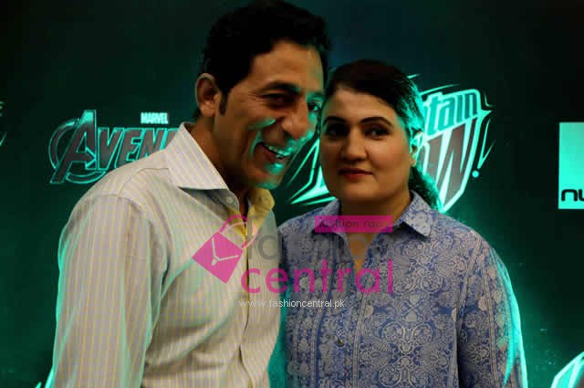 Mr and Mrs Adnan Shah Tipu