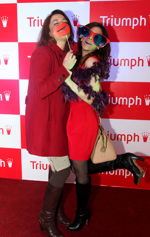 Celebrities at Launch of Triumph Studio