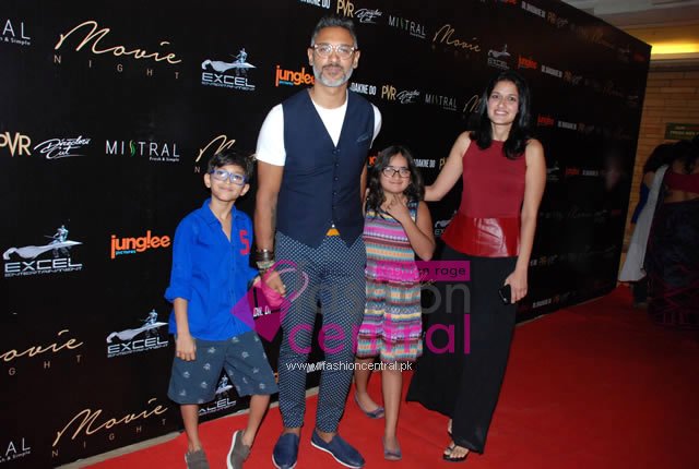 Nikhil Mehra with family