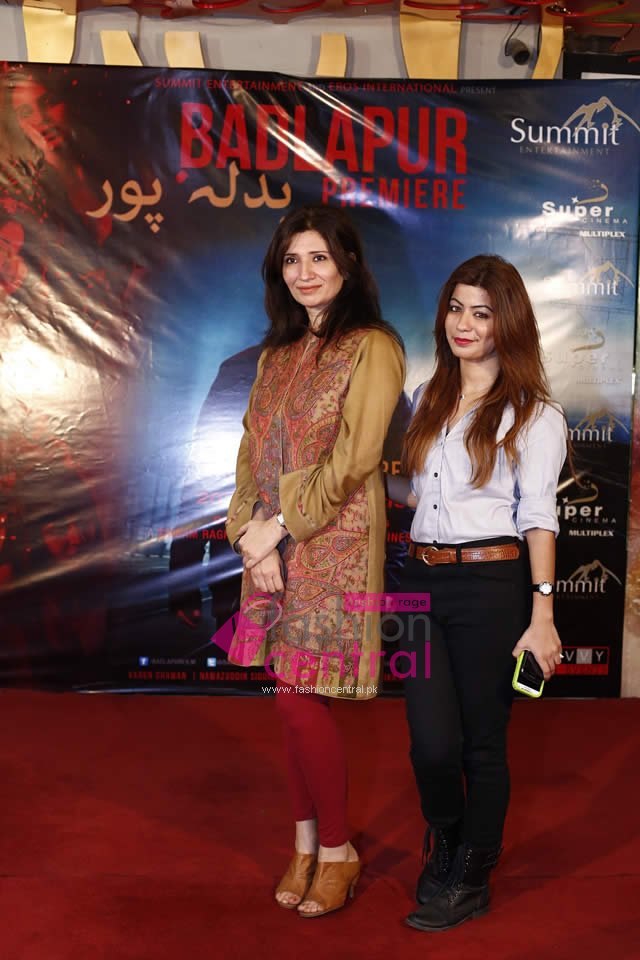 Badlapur Movie Premier at Super Cinema Lahore