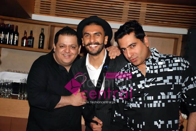 Rohit Gandhi and Rahul Khanna along with Ranveer Singh