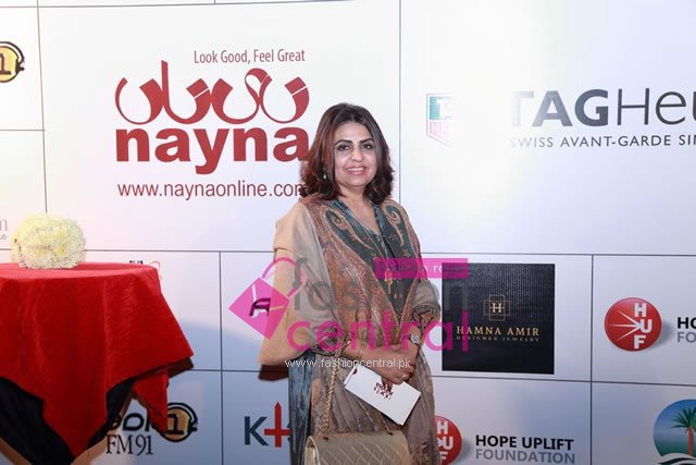 Red carpet - Nayna 4D Fashion Show 2014 Lahore