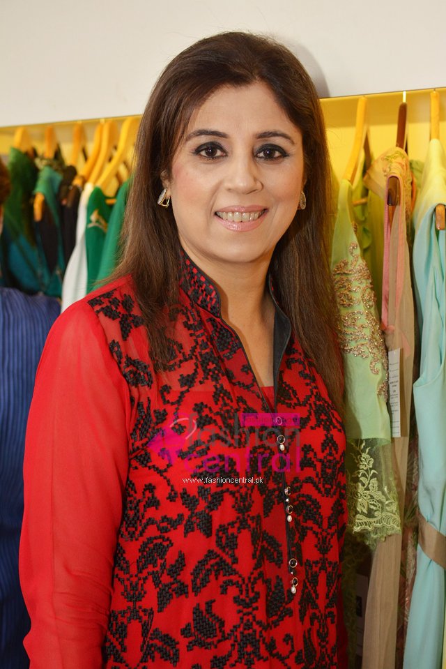 Designer Erum Khan first flagship store in Lahore