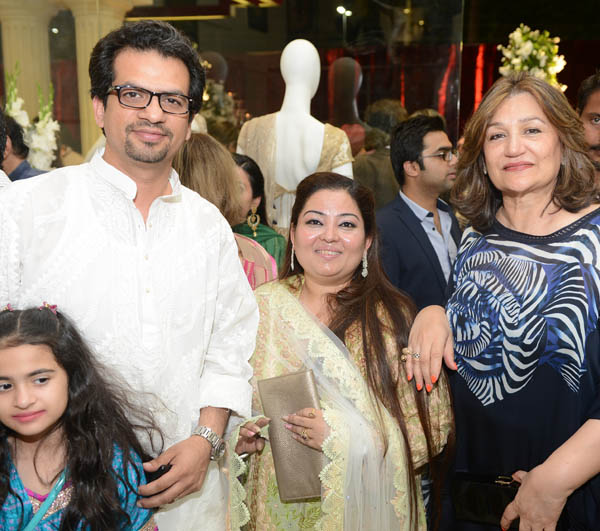 Saad Ali, Mini Bindra and Mrs. Sehyr Saigol