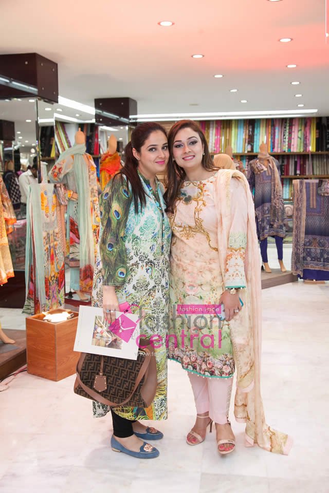 Saadia Asad Summer Lawn Collection Launch Event