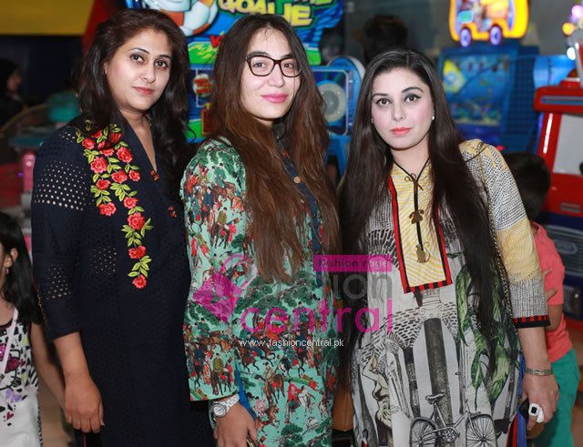 Sana Mir, Salma Turab and Saira Noman