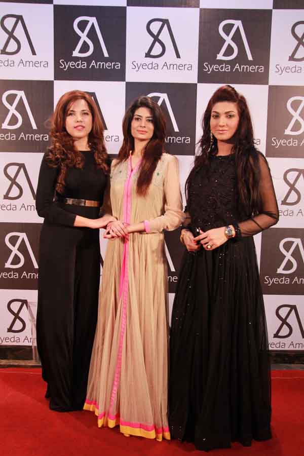 Gustes at Launch of Syeda Amera Couture