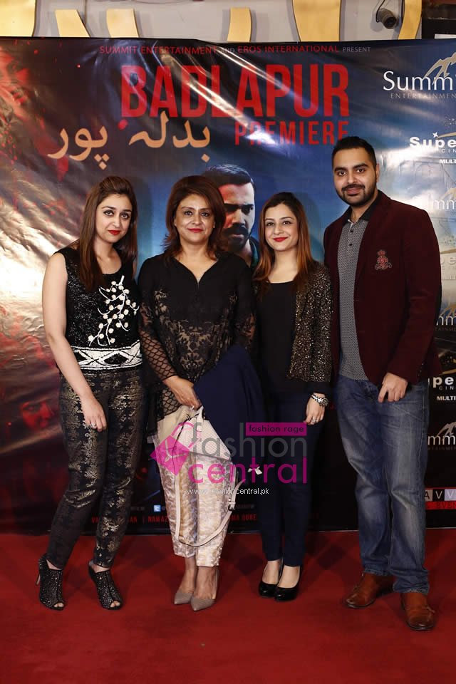 Premier of Badlapur Movie Lahore