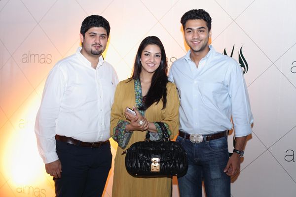 Launch of Almas Flagship Store - Yawar, Zainab and Saad