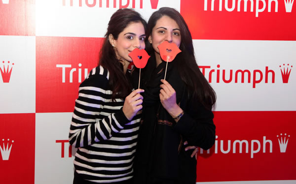 Triumph Studio Launch in Lahore