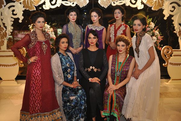 Launch of Fashion Central Multi Brand Store - Models Posing