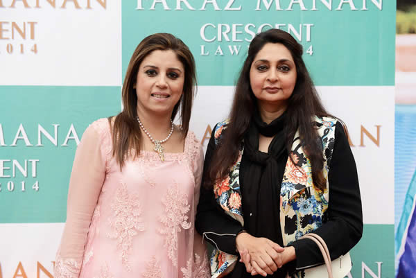 Faraz Manan's Launch of Crescent Lawn Spring/Summer 2014
