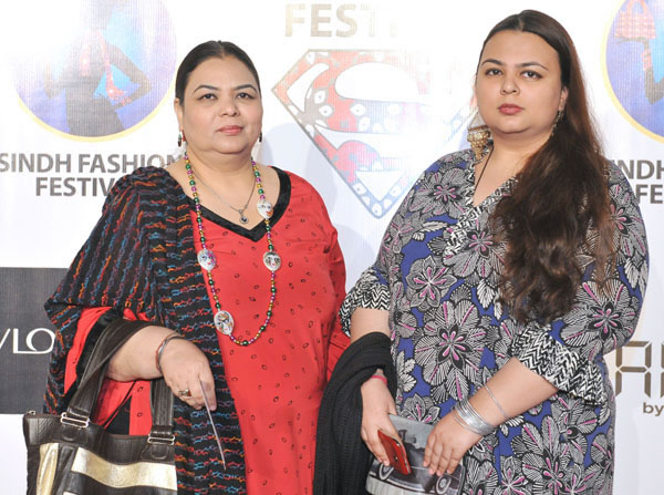Red Carpet at Sindh Fashion Festival