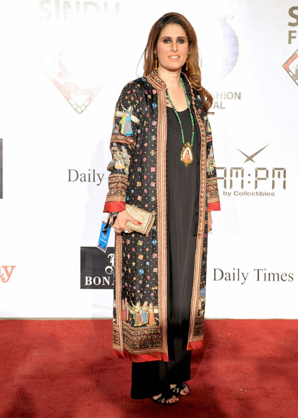 Red Carpet at Sindh Fashion Festival