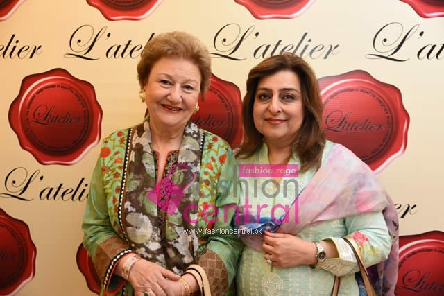 Begum Alia Saadat and Najla Khan