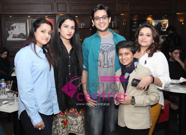 Hina, Arooj, Shafaat & Ayesha