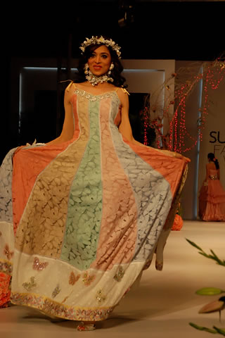 Pakistani Designer Karma at PFDC Sunsilk Fashion Week 2011 Lahore