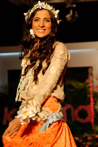 Famous Designer Karma at PFDC Sunsilk Fashion Week 2011 Lahore