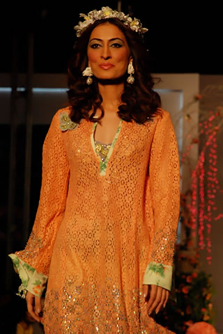 Pakistani Fashion Designer Karma at PFDC Sunsilk Fashion Week