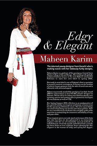 Maheen's Spring '09 Collection