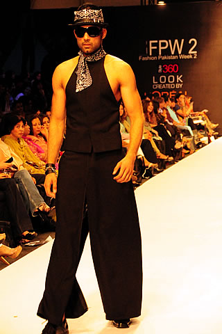 Abdul Samad at Karachi Fashion Week 2010